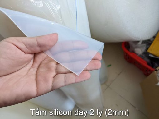 Tấm Silicone dày 2 ly (1000x2mm)