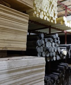 Thanh nhựa, cây nhựa POM phi 12 (D12 - 12mm)