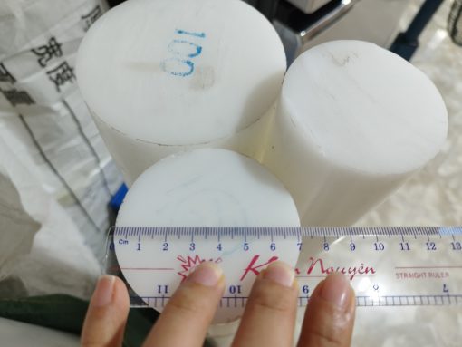 Thanh nhựa, cây nhựa POM phi 30 (D30 - 30mm) - Hình ảnh 2
