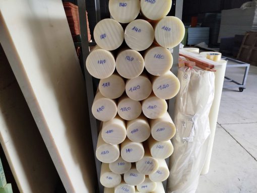 Thanh nhựa, cây nhựa PP phi 20 (D20 - 20mm) - Hình ảnh 2