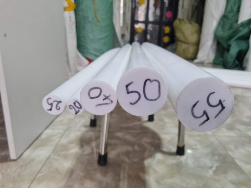 Thanh nhựa, cây nhựa teflon phi 15 (15mm) - Hình ảnh 2