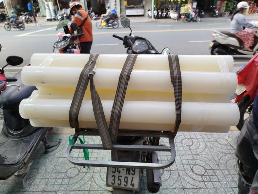Thanh nhựa, cây nhựa PP phi 10 (D10 - 10mm) - Hình ảnh 4