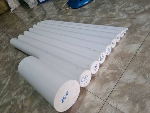 Thanh nhựa, cây nhựa teflon phi 60 (60mm)