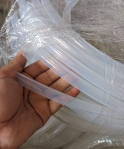 Ống silicone màu trắng trong