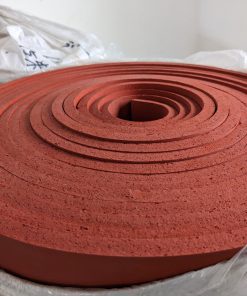 Tấm cao su xốp đỏ silicone dày 5 ly