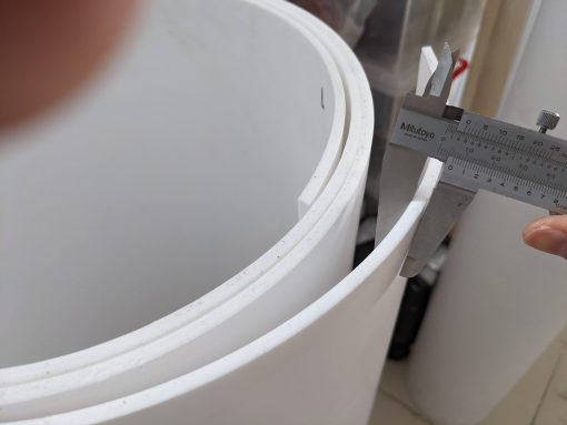 Tấm teflon ptfe dày 2 ly (2mm) - Hình ảnh 4