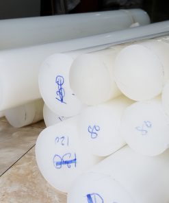 Thanh nhựa, cây nhựa PP phi 70 (D70 - 70mm)