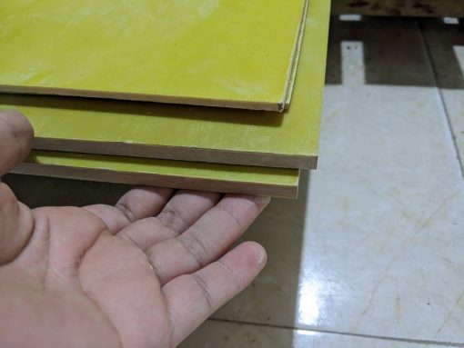 Tấm phíp vàng Epoxy dày 8 ly (8mm)