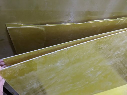 Tấm phíp vàng Epoxy dày 4 ly (4mm) - Hình ảnh 3