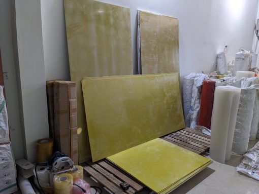 Tấm phíp vàng Epoxy dày 4 ly (4mm) - Hình ảnh 4