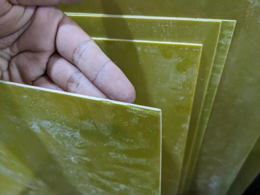 Tấm phíp vàng Epoxy dày 5 ly (5mm) - Hình ảnh 4