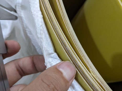 Tấm phíp vàng Epoxy dày 50 ly (50mm) - Hình ảnh 2