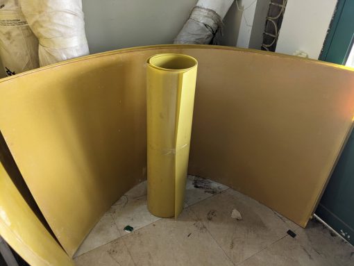 Tấm phíp vàng Epoxy dày 40 ly (40mm) - Hình ảnh 3