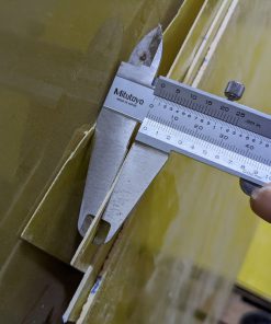 Tấm phíp vàng Epoxy dày 45 ly (45mm)