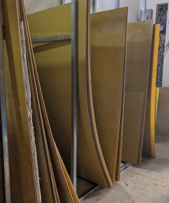 Tấm phíp vàng Epoxy dày 25 ly (25mm)