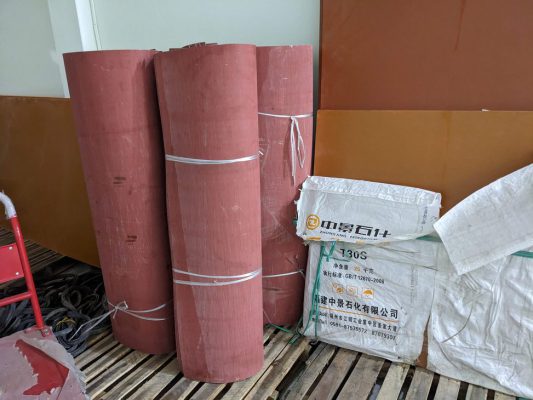 Bìa Amiang nhập từ Trung Quốc