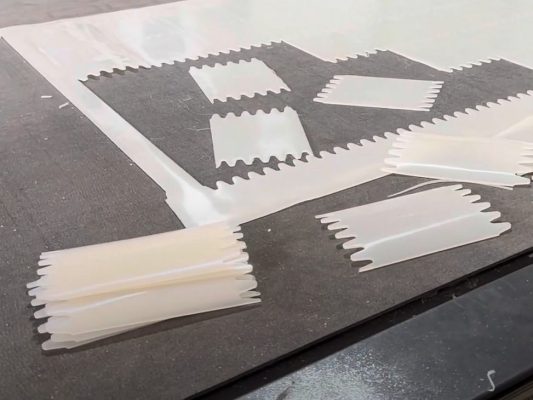 cắt gioăng silicone, ron silicone từ tấm silicone