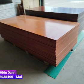 Tấm phíp gỗ vải màu nâu